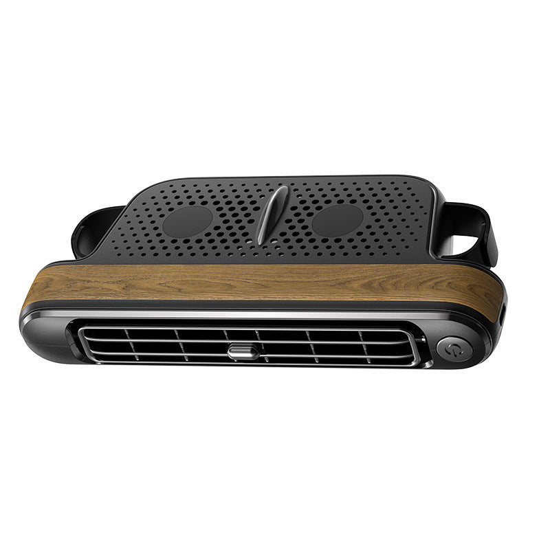 Car Turbine USB Fan - Ultra Quiet, No-Blade Rear Seat Cooling with 3 Speeds